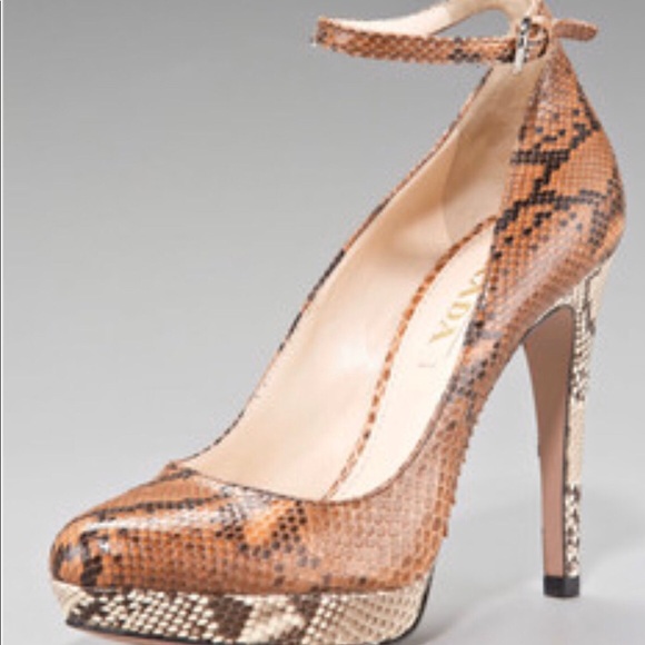 Prada Python Pitone Shoes - Picture 4 of 5